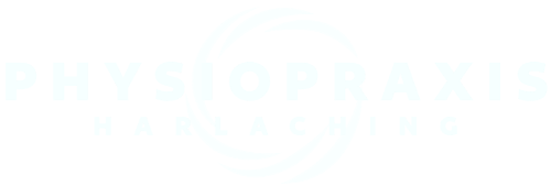 Branding, Webdesign und Copywriting für Physiopraxis Harlaching Silke Henning aus Harlaching bei München physiopraxis-harlaching.de Logo Weiß